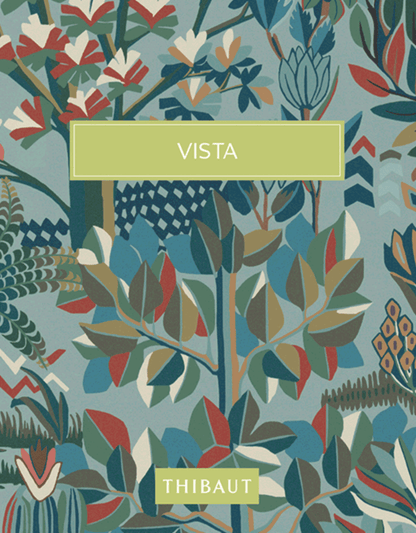 Thibaut Vista Lacinato Wallpaper - Sunbaked