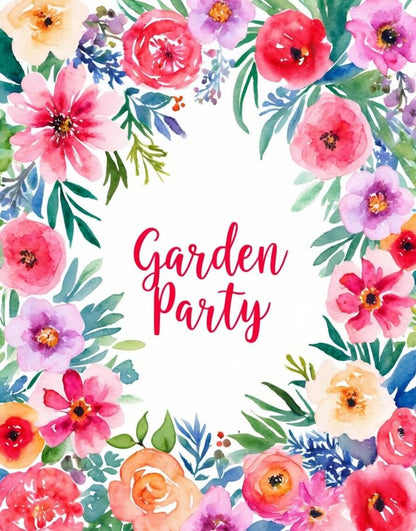 It's a Garden Party Wallpaper Sample Bundle