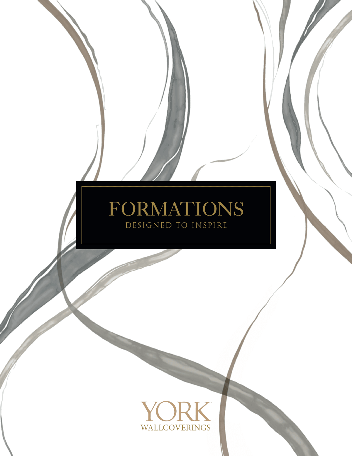 Formations Lunula Wallpaper - Ivory