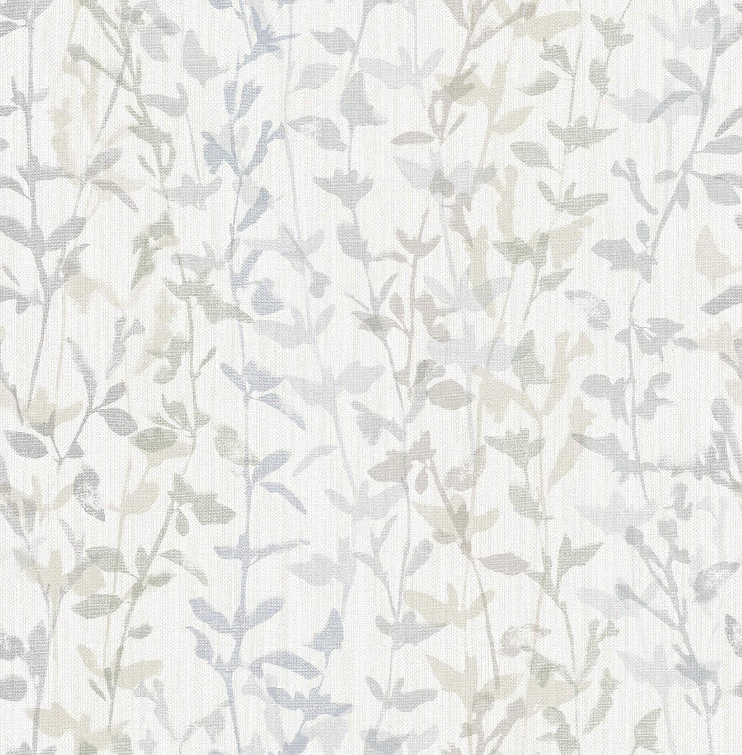 Scott Living Thea Floral Trail Wallpaper - Grey