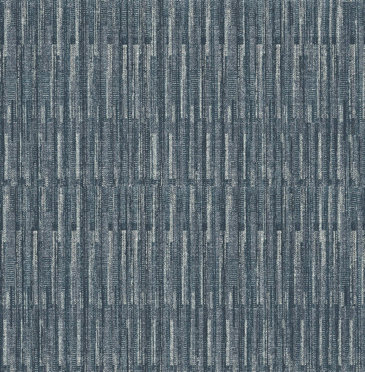 Scott Living Brixton Texture Wallpaper - Indigo Blue