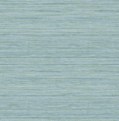 Scott Living Barnaby Faux Grasscloth Wallpaper - Light Blue