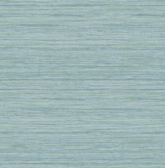 Scott Living Barnaby Faux Grasscloth Wallpaper - Light Blue