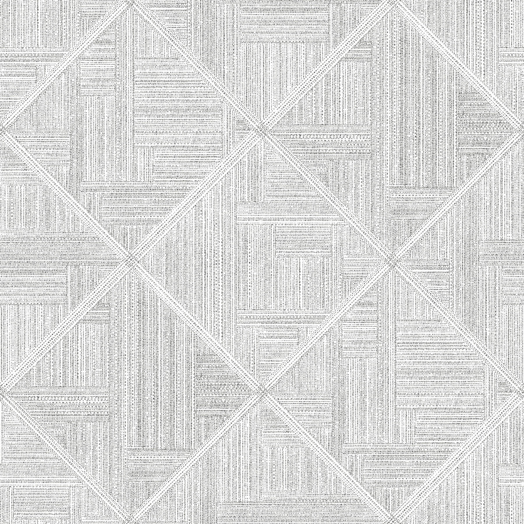 2975-26208 Scott Living Cade Geometric Wallpaper - Grey – US Wall Decor