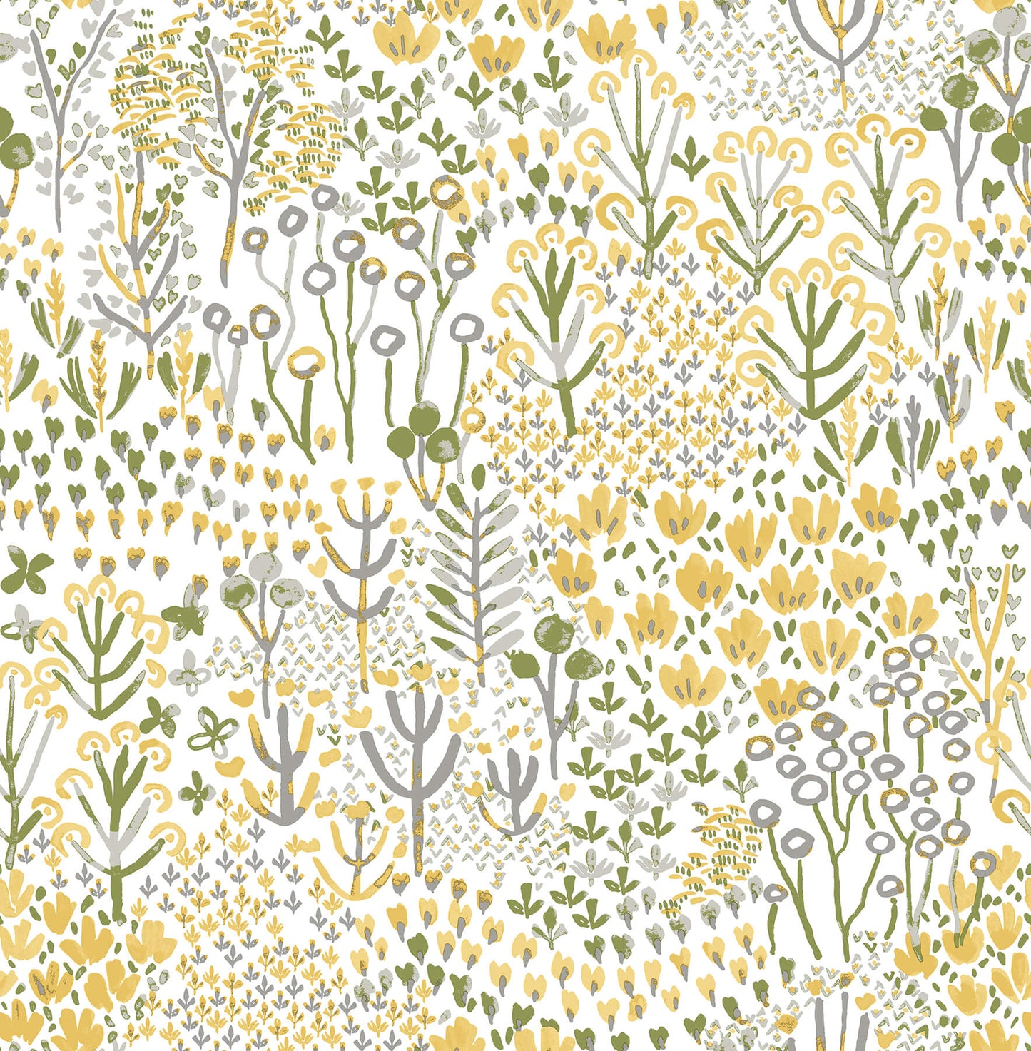 Happy A-Street Prints Chilton Wildflowers Wallpaper - SAMPLE