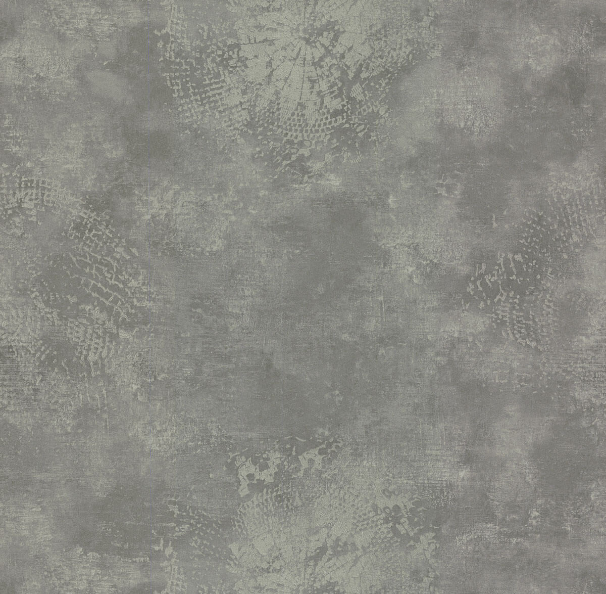 Urban Oasis Relic Wallpaper - Charcoal Gray