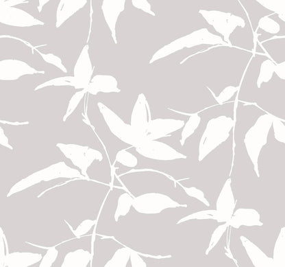 Ronald Redding Persimmon Leaf Wallpaper - SAMPLE ONLY