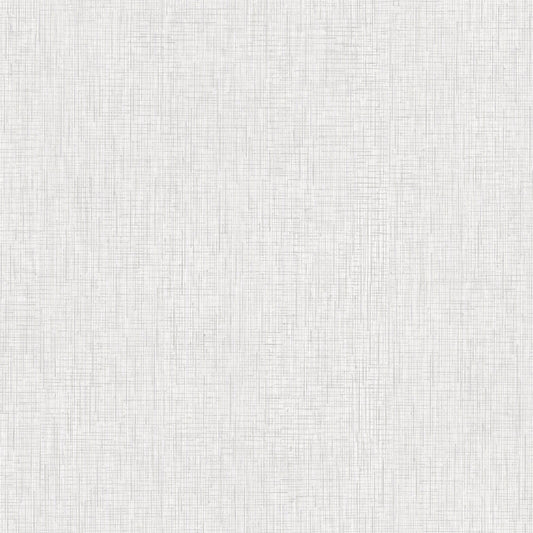 Ronald Redding Threaded Silk Wallpaper - White