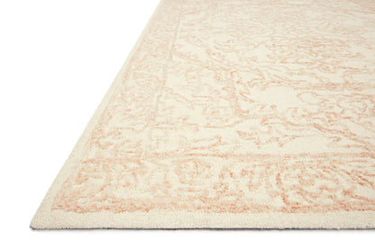 Magnolia Home By Joanna Gaines x Loloi Annie Rug - White & Pink