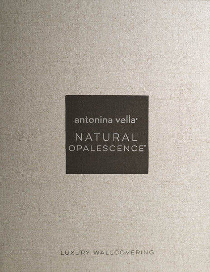 Antonina Vella Natural Opalescence Feathers Wallpaper - Brown & Turquoise