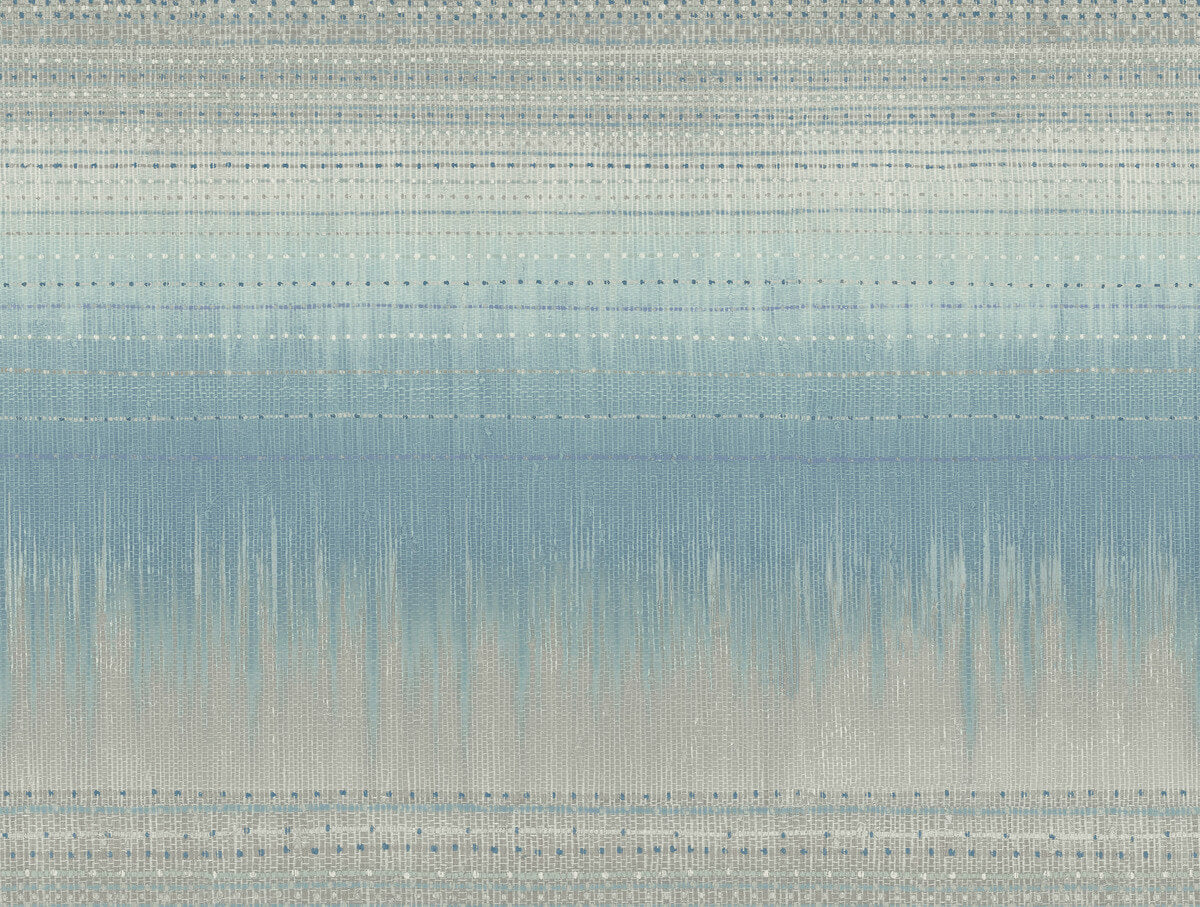Antonina Vella Bohemian Luxe Desert Textile Wallpaper - Blue