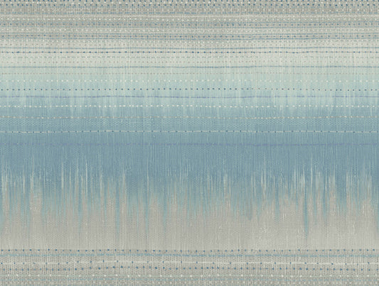Antonina Vella Bohemian Luxe Desert Textile Wallpaper - Blue