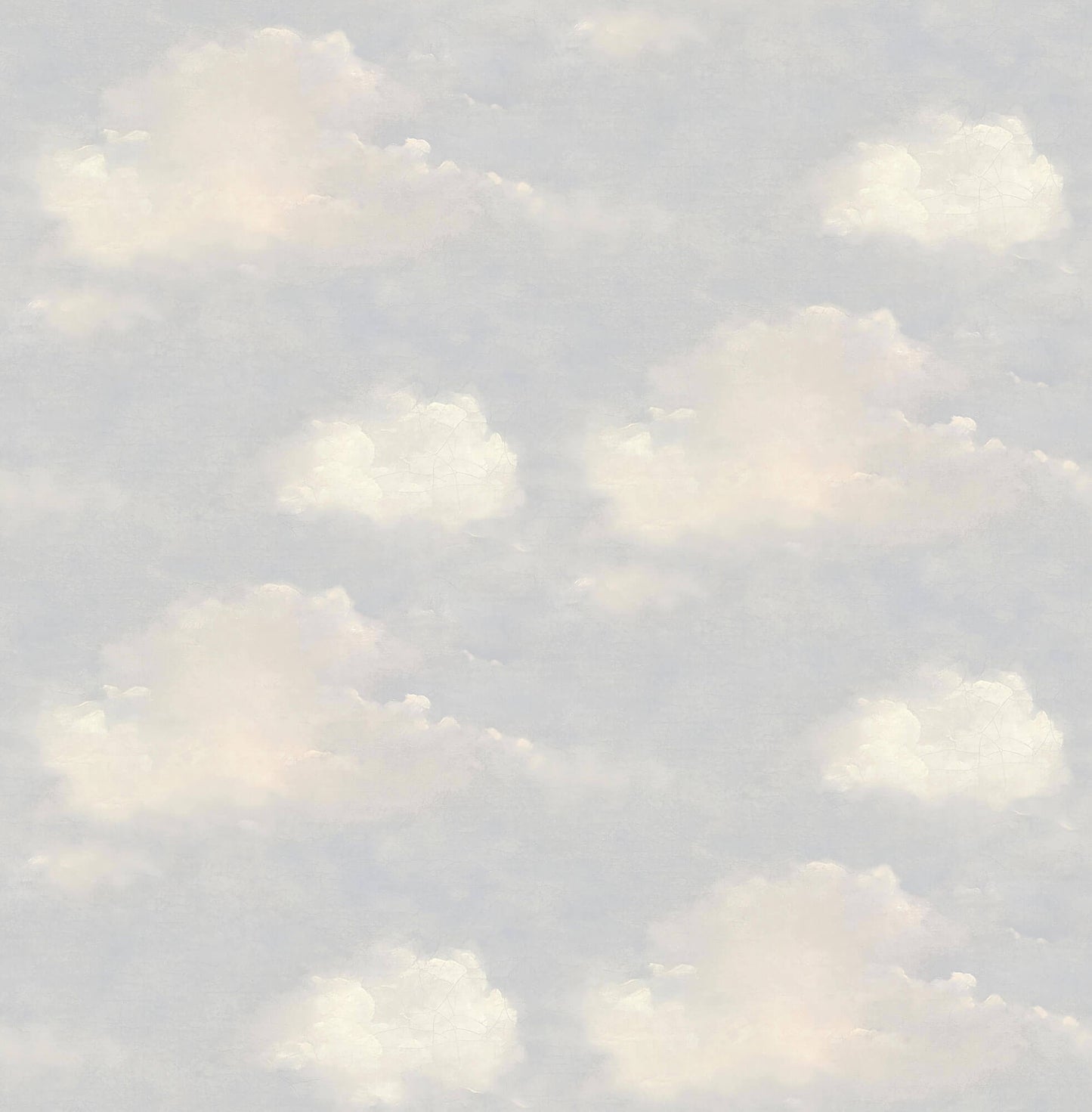 Mayflower Westerly Clouds Peel & Stick Wallpaper - Blue & White
