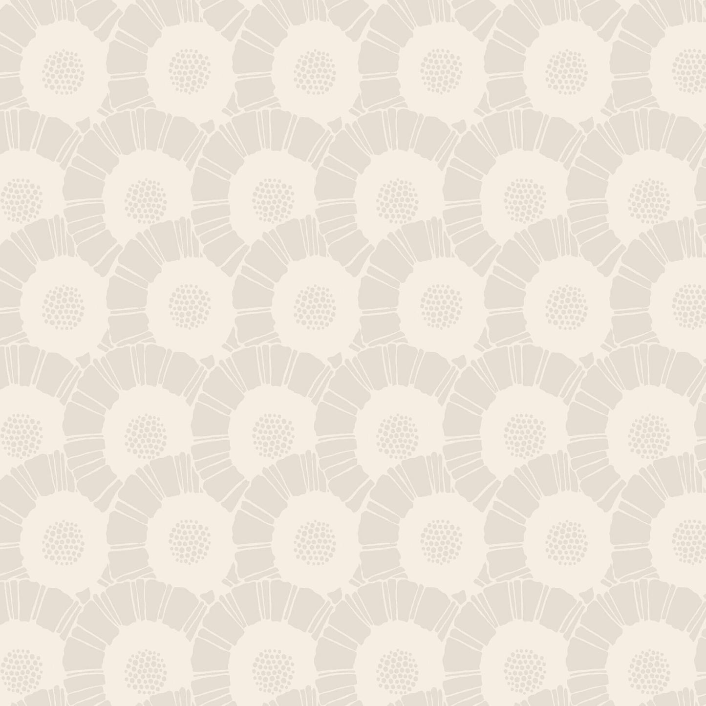Antonina Vella Deco Coco Bloom Wallpaper - Cream