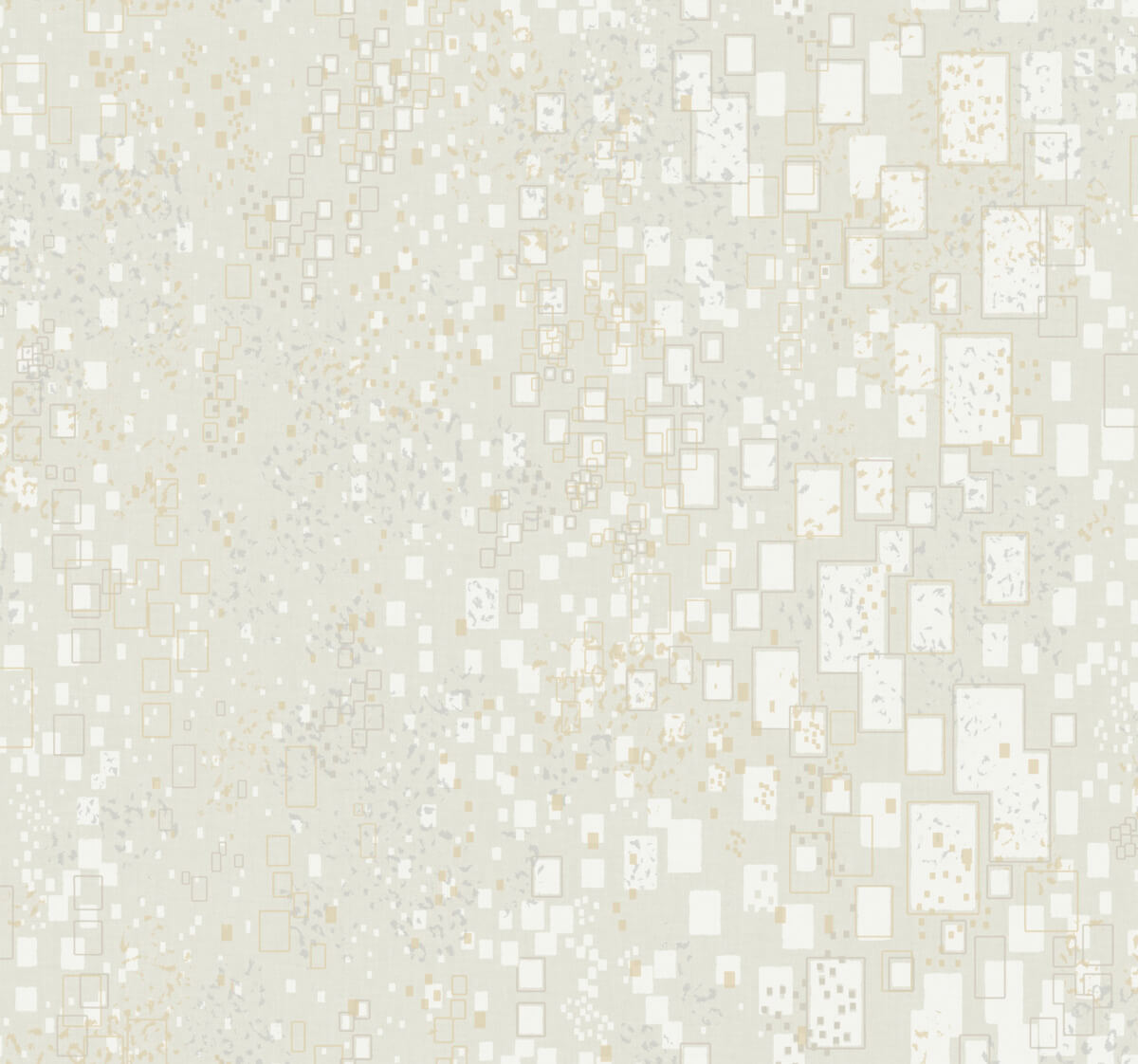 Candice Olson Modern Artisan II Gilded Confetti Wallpaper - Cream