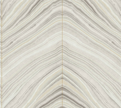 Candice Olson Modern Artisan II Onyx Strata Wallpaper - SAMPLE