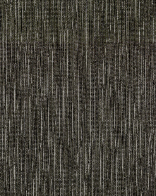 COD0508N Tuck Stripe Wallpaper Candice Olson Black Gray