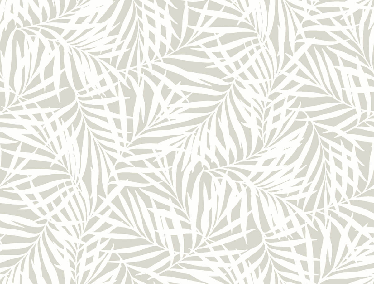 Waters Edge Resource Library Oahu Fronds Wallpaper - SAMPLE