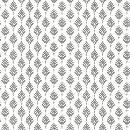 Waters Edge Resource Library French Scallop Wallpaper - SAMPLE