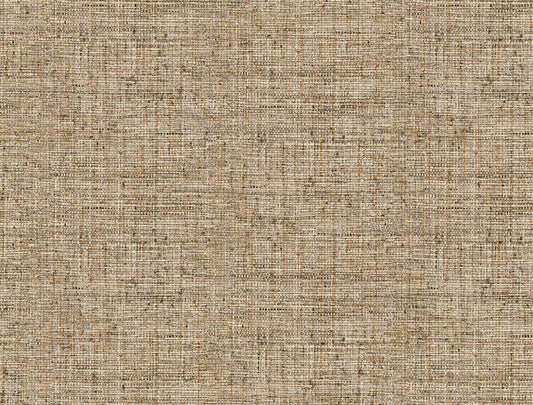 Grasscloth Resource Library Papyrus Weave Wallpaper - Brown