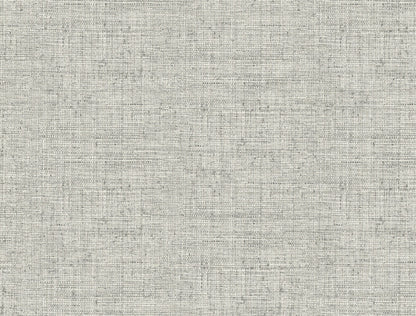 Grasscloth Resource Library Papyrus Weave Wallpaper - Gray