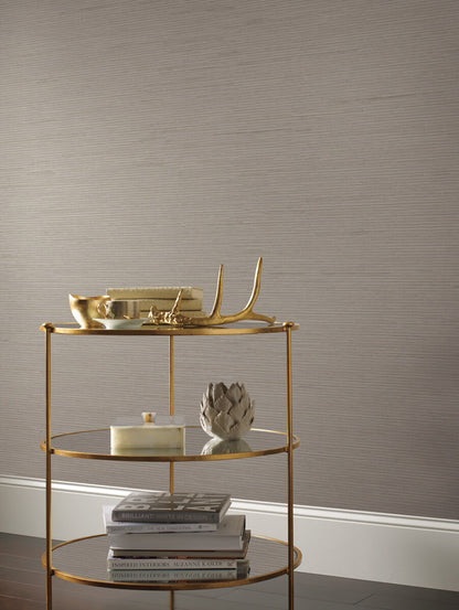 Dazzling Dimensions Volume II Ribbon Bamboo Wallpaper - Taupe