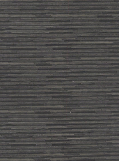 Antonina Vella Dazzling Dimensions Ribbon Bamboo Wallpaper - Black