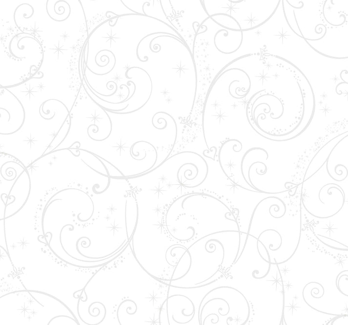 Disney Kids Vol. 4 Princess Perfect Scroll Wallpaper - White/Glitter ...