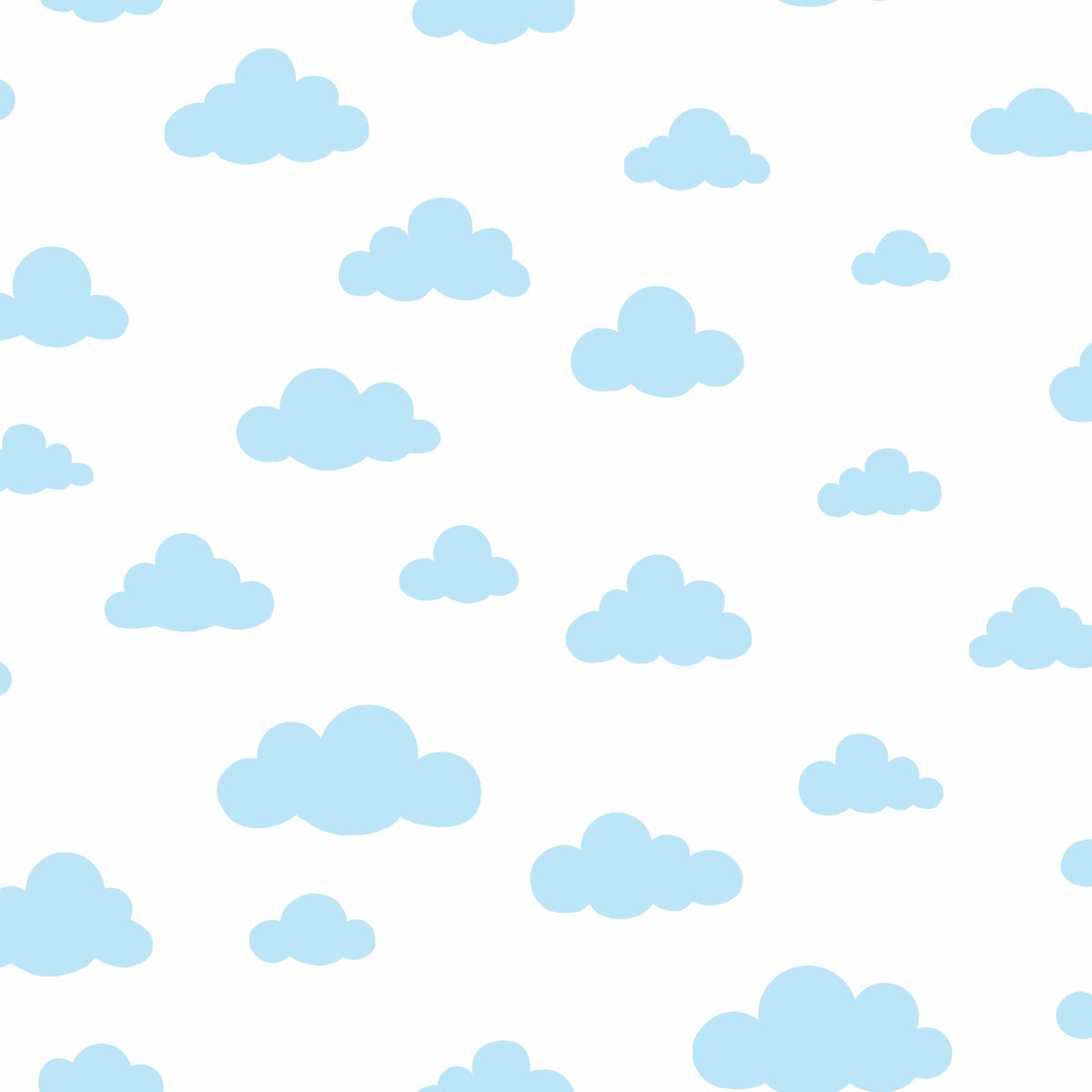 Disney Kids Vol. 4 Winnie the Pooh Cloud Wallpaper - Blue