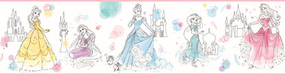 Disney Kids Vol. 4 Princess Pretty Elegant Wallpaper Border