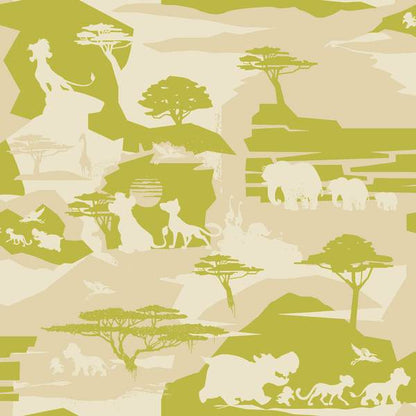Disney Kids Lion King Guard Safari Wallpaper - SAMPLE ONLY