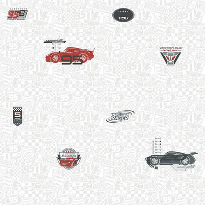 Disney Kids Pixar Cars 3 Racing Wallpaper - SAMPLE ONLY