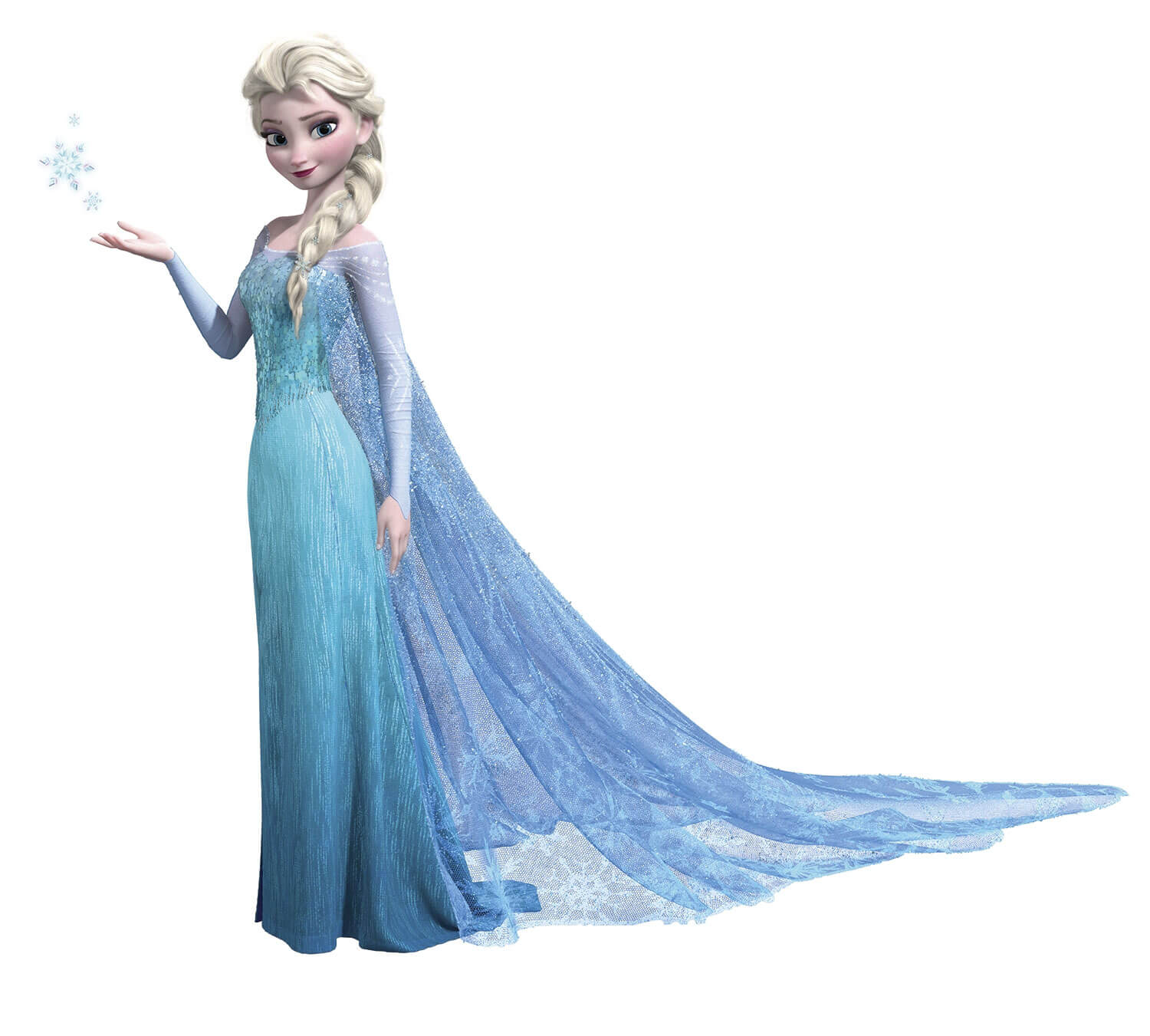 Disney Frozen Elsa Giant Wall Decals with Glitter