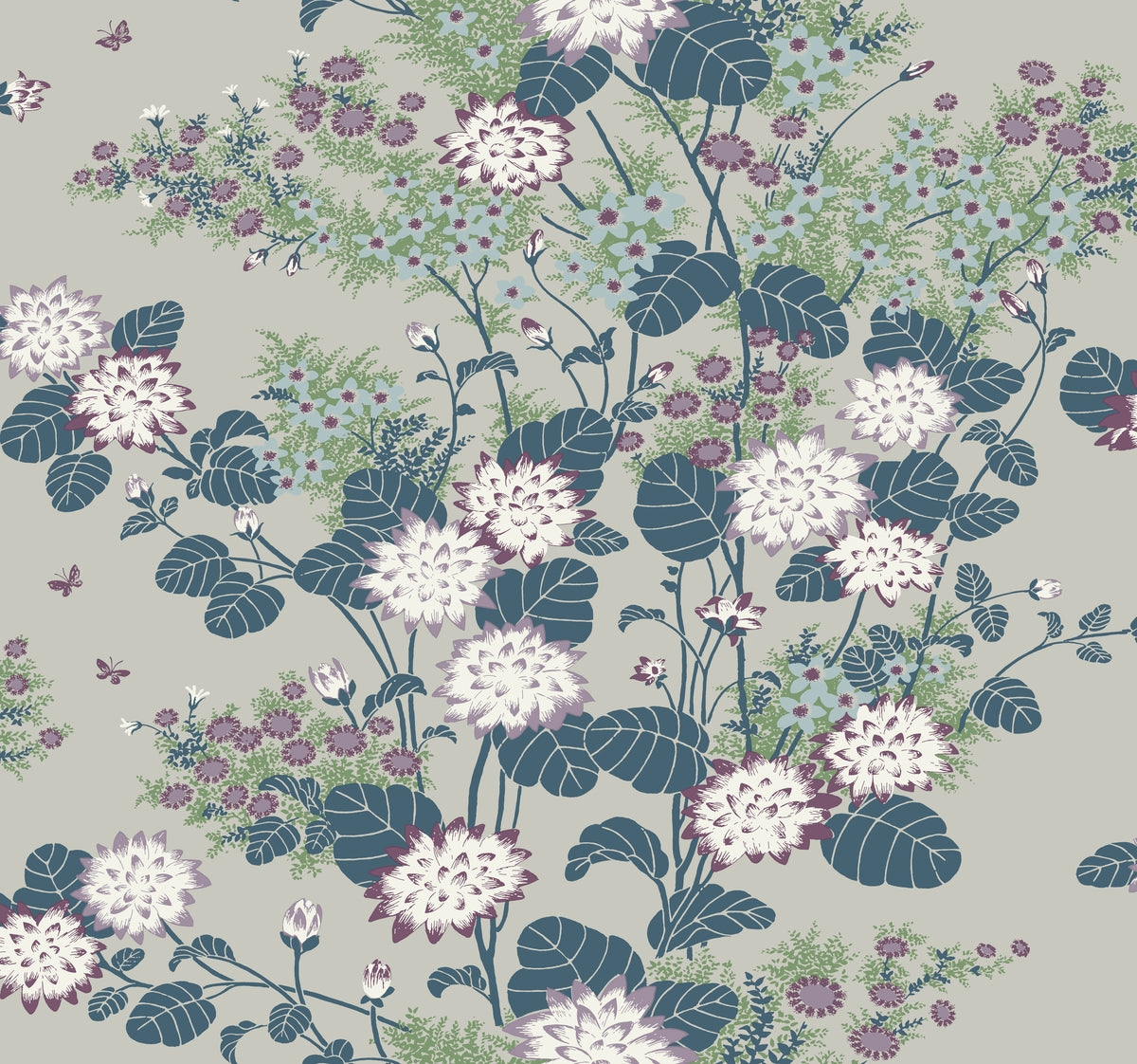 Florence Broadhurst Chinese Floral Wallpaper - SAMPLE ONLY