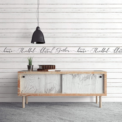 Simply Farmhouse Shiplap Planks Wallpaper - White