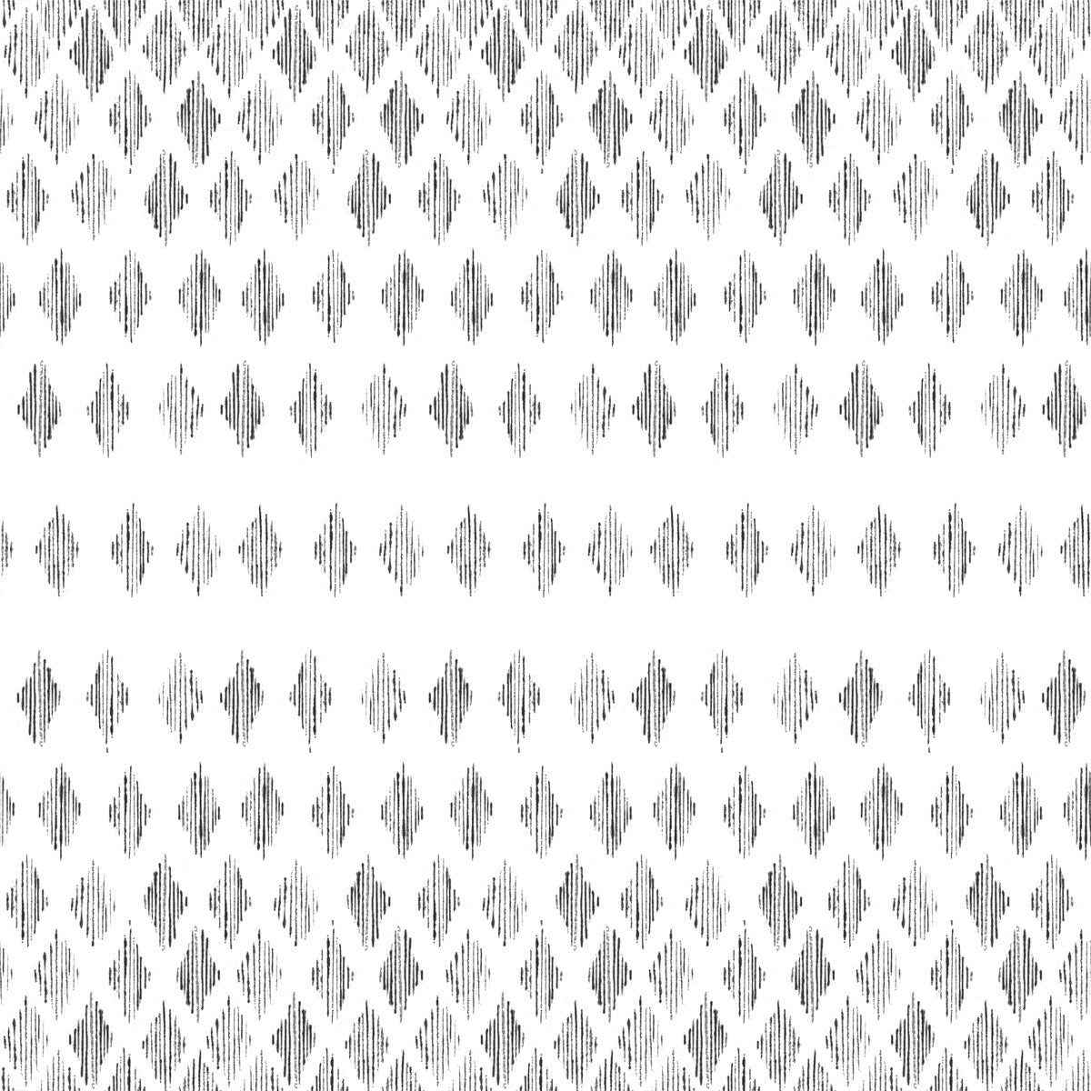 Simply Farmhouse Diamond Ombre Wallpaper - Black & White