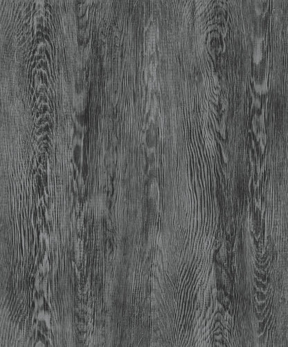 Simply Farmhouse Quarter Sawn Wood Wallpaper - Black