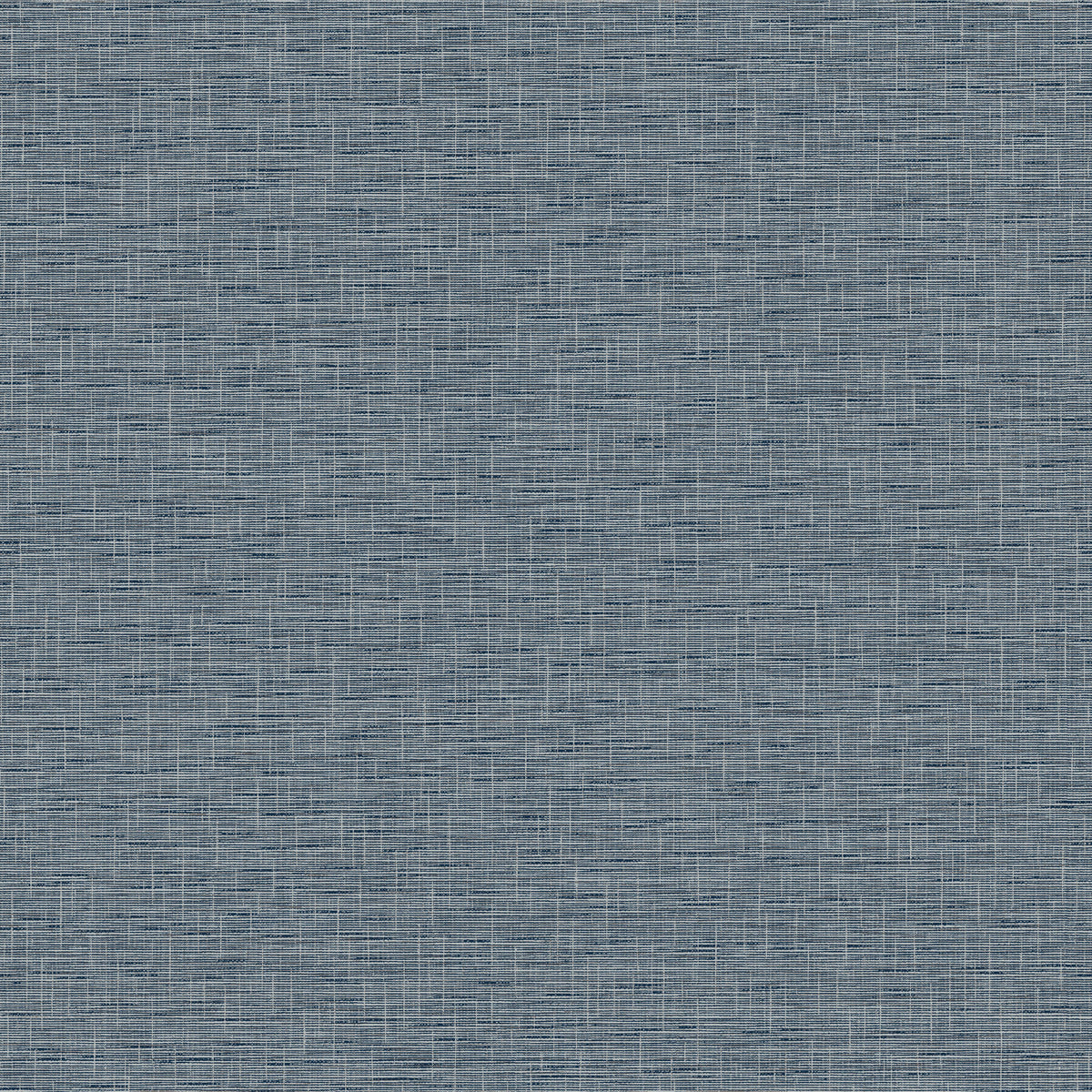 Simply Farmhouse Silk Linen Weave Wallpaper - Navy Blue