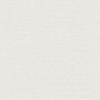 Simply Farmhouse Silk Linen Weave Wallpaper - White