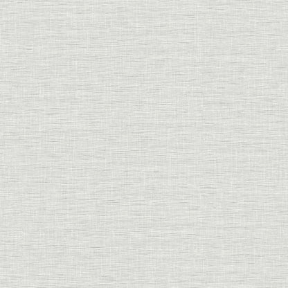 Simply Farmhouse Silk Linen Weave Wallpaper - Gray