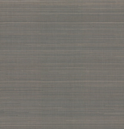 Grasscloth Resource Library Abaca Weave Wallpaper - Black