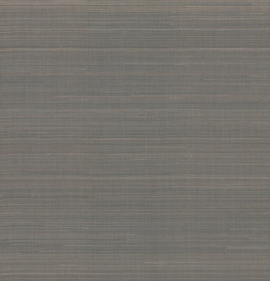 Grasscloth Resource Library Abaca Weave Wallpaper - Black