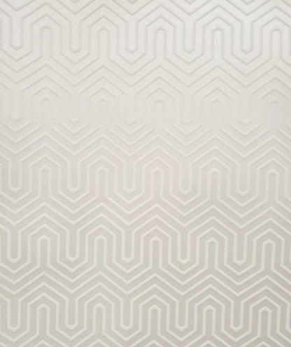 Labyrinth Geometric Wallpaper - White
