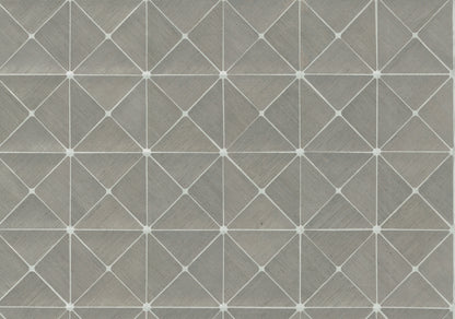 Dazzling Diamond Sisal Geometric Wallpaper - SAMPLE ONLY