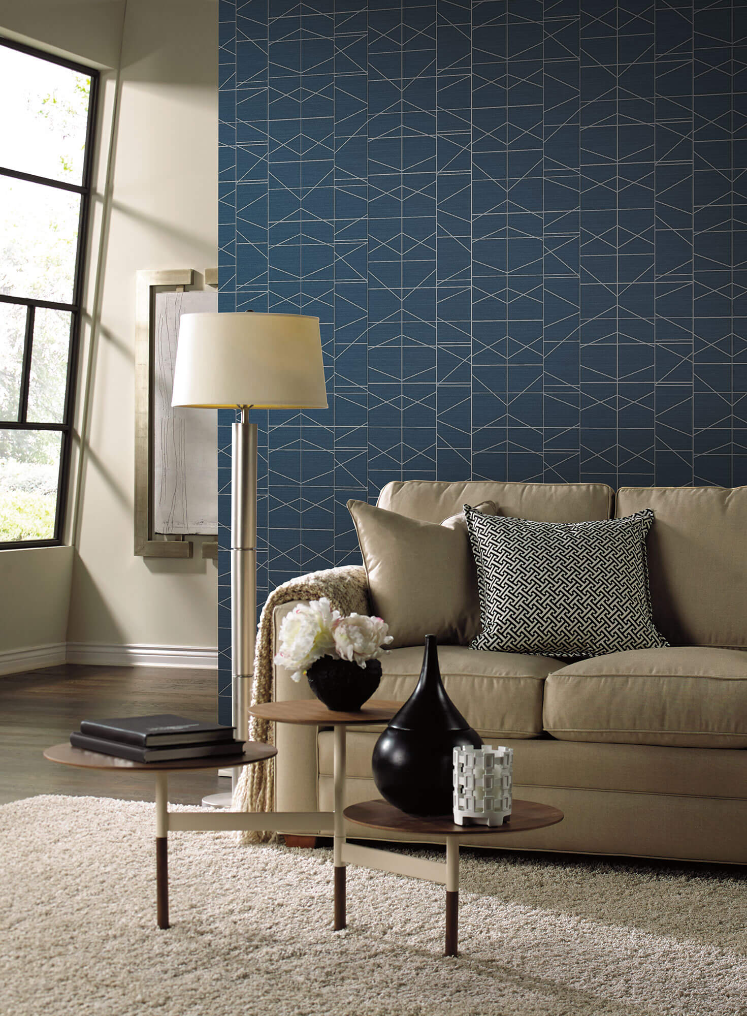 Modern Light Luxury 3D Geometric Wallpaper Metal Line Wall Background  Backgrounds  PSD Free Download  Pikbest