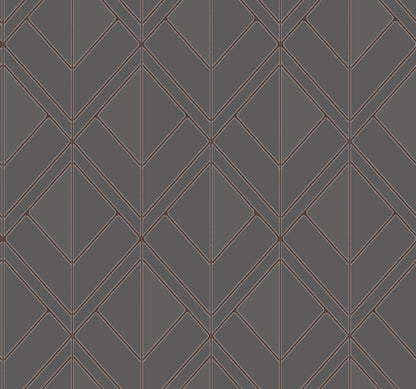 Diamond Shadow Geometric Wallpaper - SAMPLE ONLY