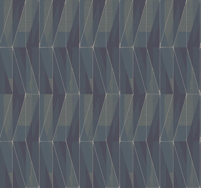 On An Angle Geometric Wallpaper - SAMPLE ONLY