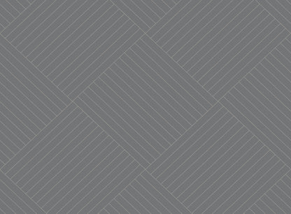 Twisted Tailor Geometric Wallpaper - Dark Grey