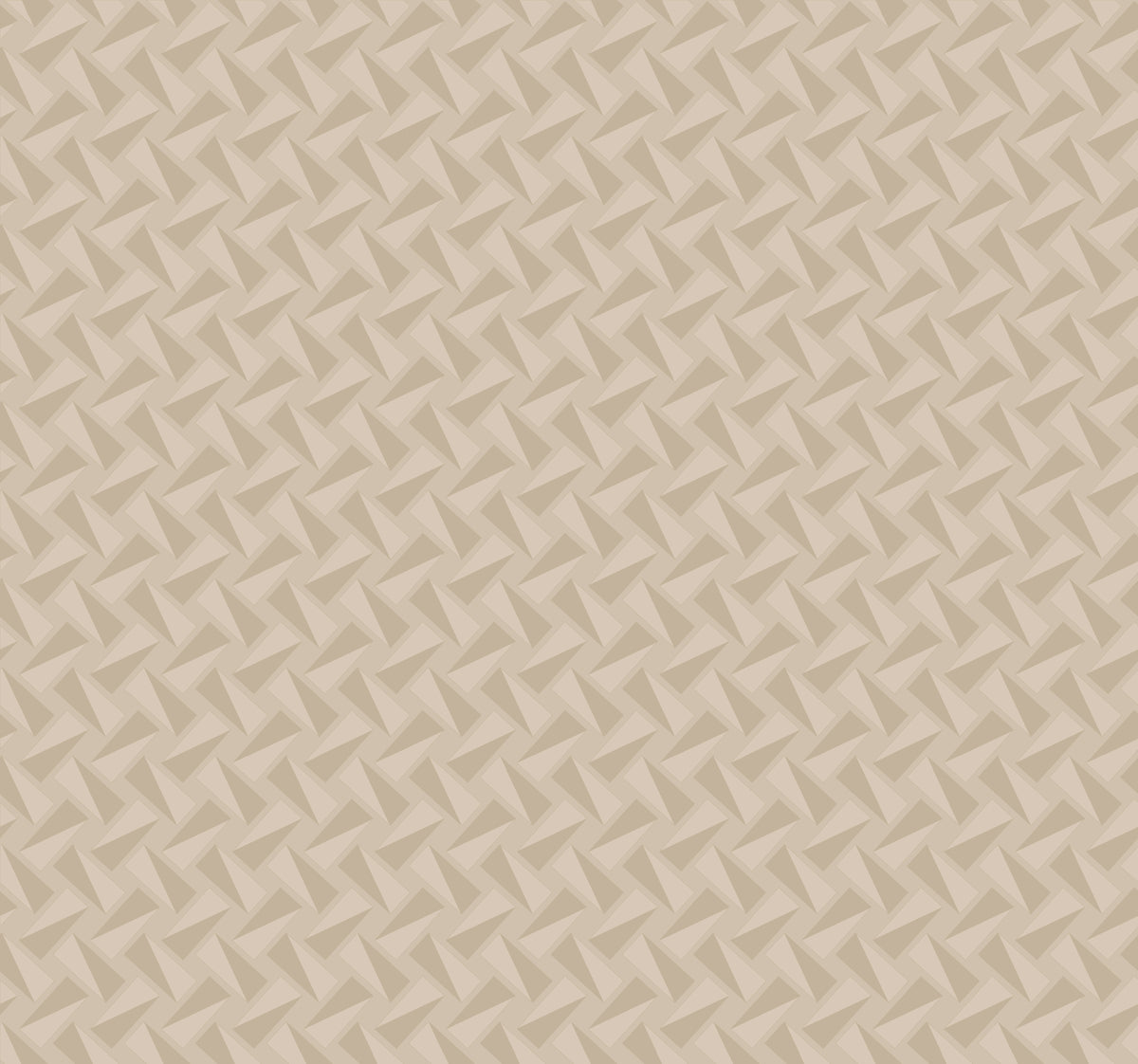 Petite Pivots Geometric Wallpaper - Sand