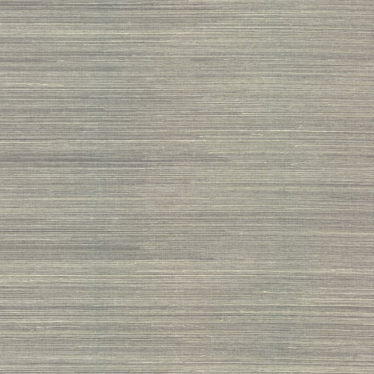 Ronald Redding Imperial Grasscloth Wallpaper - Light Gray